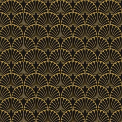 Art-Deco Black Manhattan Natural - Rectifié - 29x29 Cm - 1,15m²