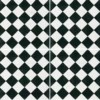 Carreau De Ciment Damier Noir Et Blanc 20x20 Cm Ref450-1 - 0.48m²