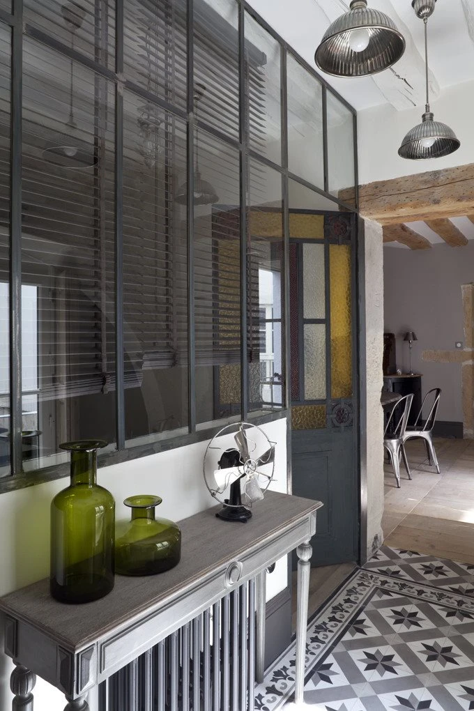 Carreau De Ciment Décor Géométrique Gris Taupe 20x20 Cm Ref1150-5 - 0.48m² – Image 5