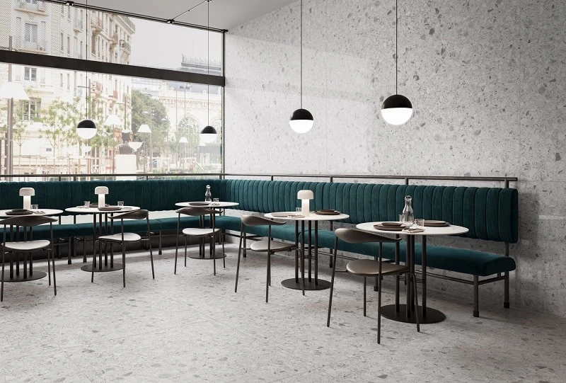 Carreau Style Granito 59x59 Cm MOHAIR BLANC -R10- 1.44m² – Image 2