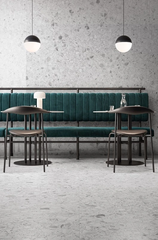 Carreau Style Granito 59x59 Cm MOHAIR BLANC -R10- 1.44m² – Image 4