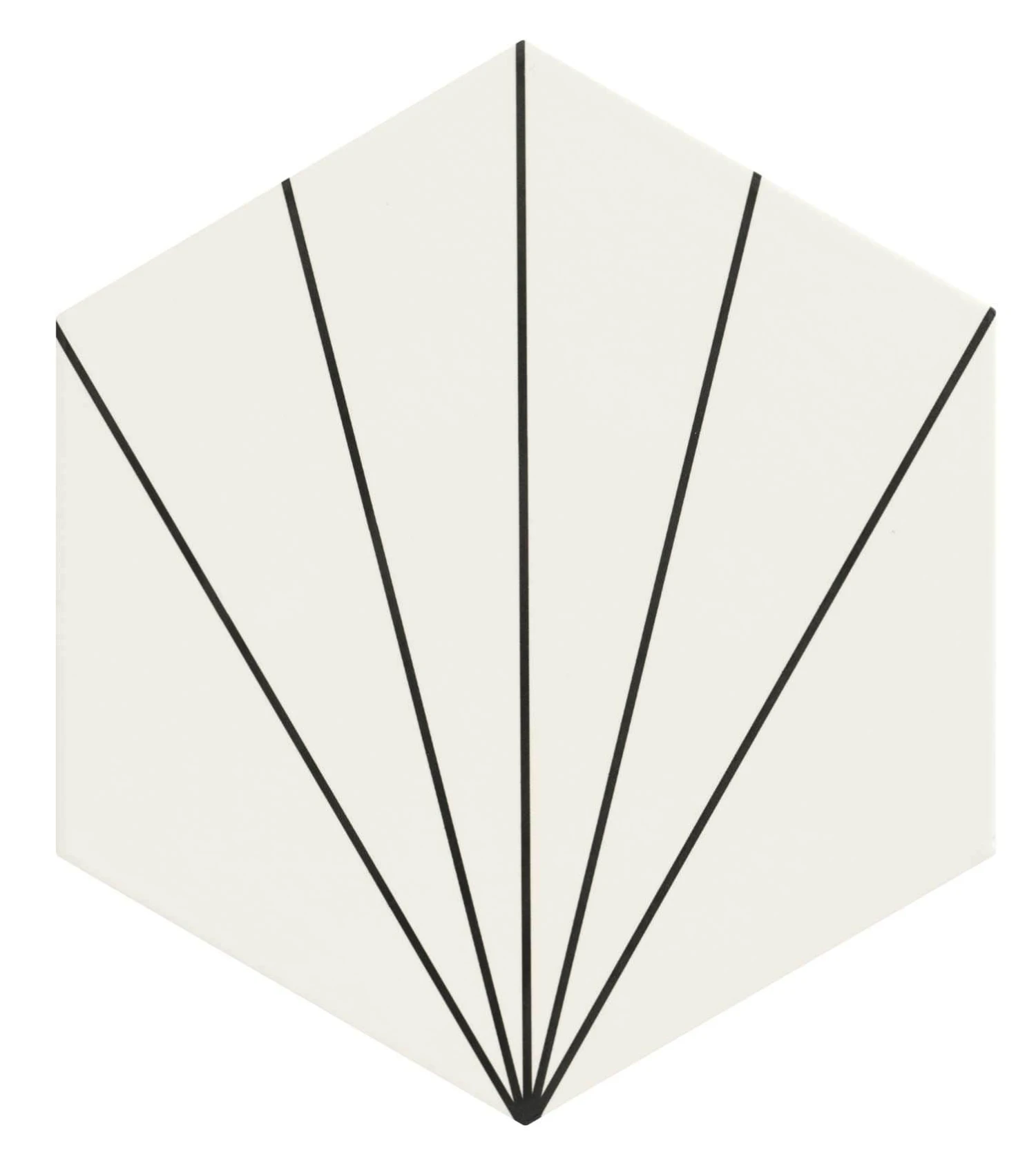 Carreau Tomette Blanc Dandelion 33x28.5 VENUS WHITE - 1m²