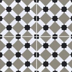 Carreaux De Ciment Véritable MERRION 7400-3 - 20X20 - 0,48 M²