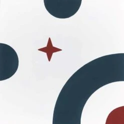 Carreaux De Ciment Véritable MERRION 7661-1 - 20X20 - 0,48 M²