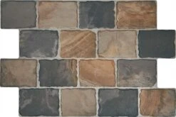 Carrelage Antidérapant R12 Effet Pierre SNOTTE COBBLESTONE - 44X66 - 1,04 M²