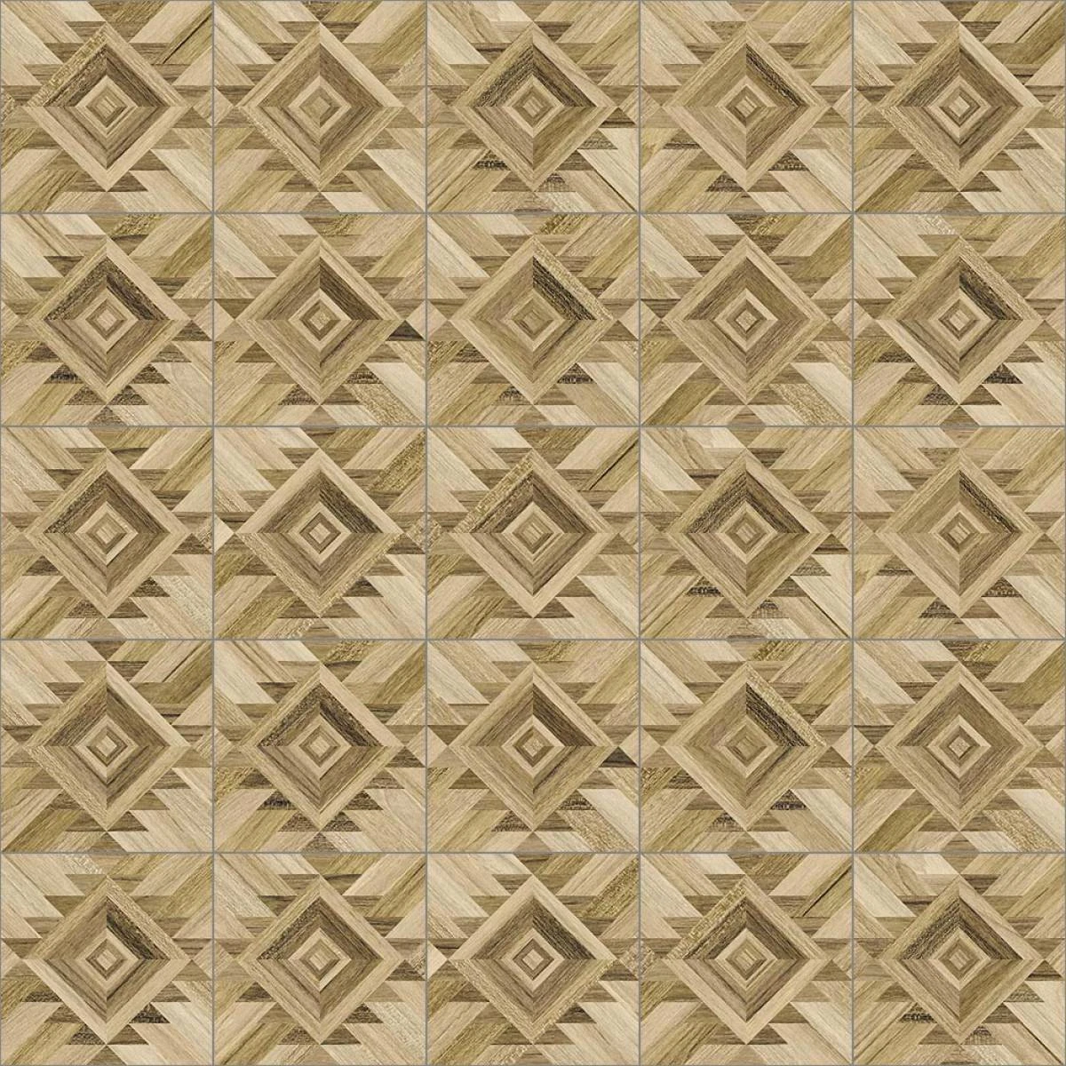 Carrelage Aspect Bois Décoré - KOMI BERBAK-R 20X20 - 1m² – Image 3