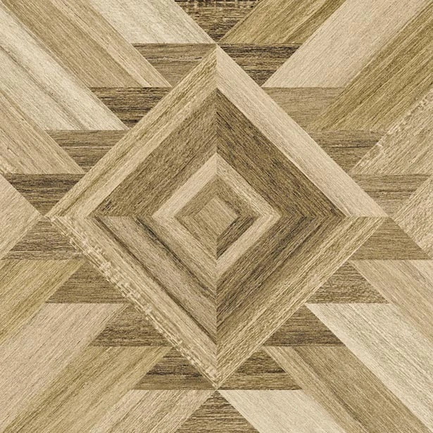 Carrelage Aspect Bois Décoré - KOMI BERBAK-R 20X20 - 1m²