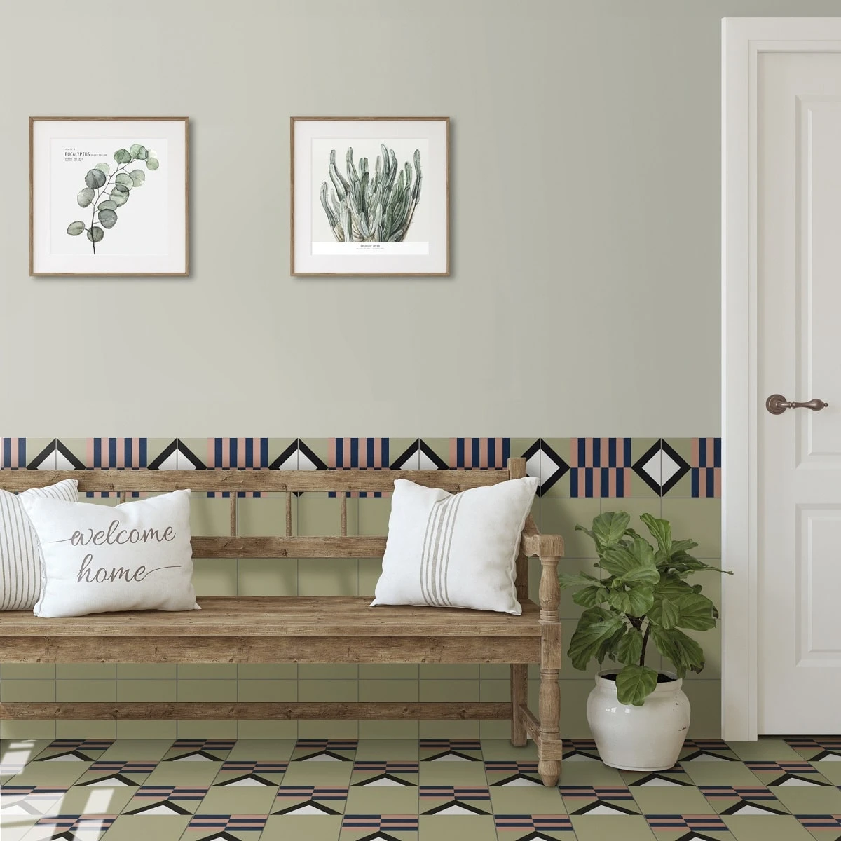 Carrelage Aspect Ciment BORBOREMA MARK COLD 20X20- 1 M² – Image 4