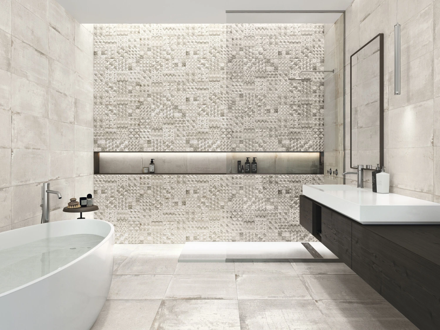 Carrelage Aspect Pierre DETROIT BEIGE 30X60 R - 1,26 M² – Image 2