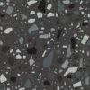 Carrelage Aspect Terrazzo CANOA NERO PETROLIO 18,6X18,6 - 0,45 M²