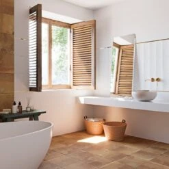 Carrelage Aspect Terre Cuite CONI ROSSO NATURAL R10 30,5x30,5- 1,12 M²