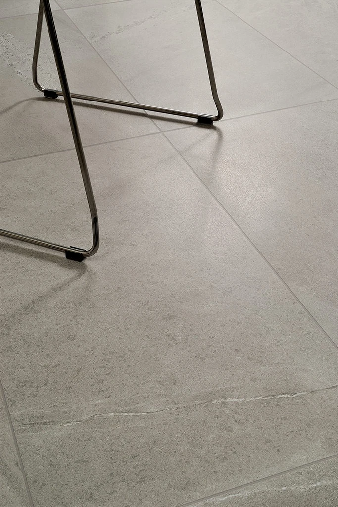 Carrelage Brillant Grès Cérame Rectifié Imitation Pierre De Burlington BUNBURY GREY 60X120 - 1,44m² – Image 4