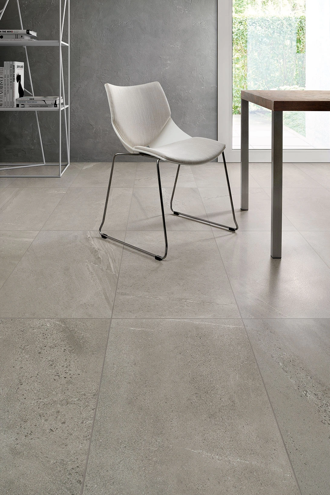 Carrelage Brillant Grès Cérame Rectifié Imitation Pierre De Burlington BUNBURY GREY 60X120 - 1,44m² – Image 5