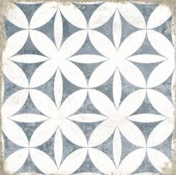 Carrelage Coloré Imitation Ciment GALAR ABBEY BLUE 20X20 - 0,52m²