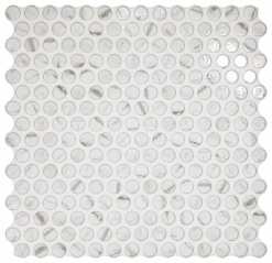 Carrelage Déco Brillant PANS GLOSSY CALACATTA - 30,9X30,9 - 0,88 M²