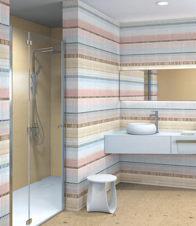 Carrelage Décoré 20x20 Cm ACERBIE - 1 M² – Image 3