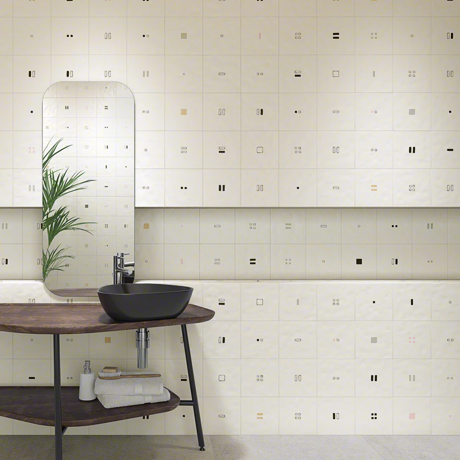 Carrelage Décoré 20x20 Cm SOIE - 1 M² – Image 2