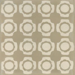 Carrelage Effet Carreaux De Ciment EYBENS BEIGE DECOR 30x30- 1,15 M²