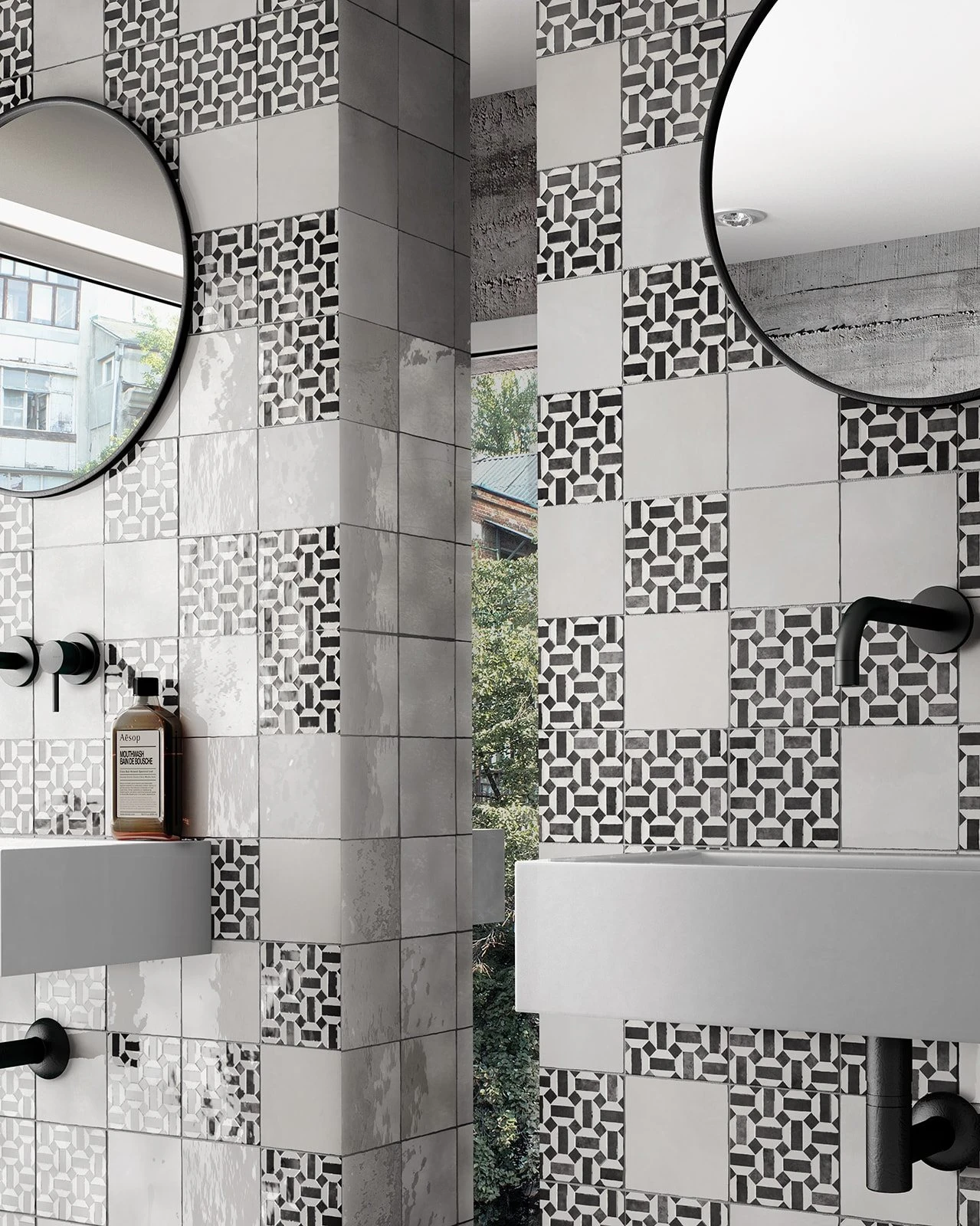 Carrelage Effet Zellige 13.2x13.2 ARTISAN BLANC 24454 - 1m² – Image 3