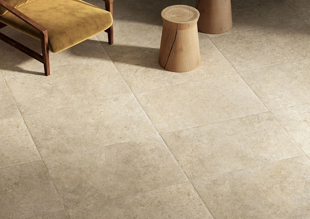 Carrelage En Grès Cérame Effet Pierre De Jérusalem GOLDCOAST IVORY ANTISLIP 2CM 60,4X90,6 - 0,55 M² – Image 3