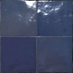 Carrelage Esprit Zellige Nuancé MANÙ MEKNES MARINE 10X10 - 0,44m²