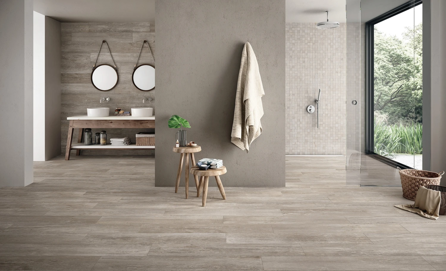 Carrelage Exterieur Anti Dérapant CENOTE SAND 2 CM - R11 - 40X120 - 0,96 M² – Image 2