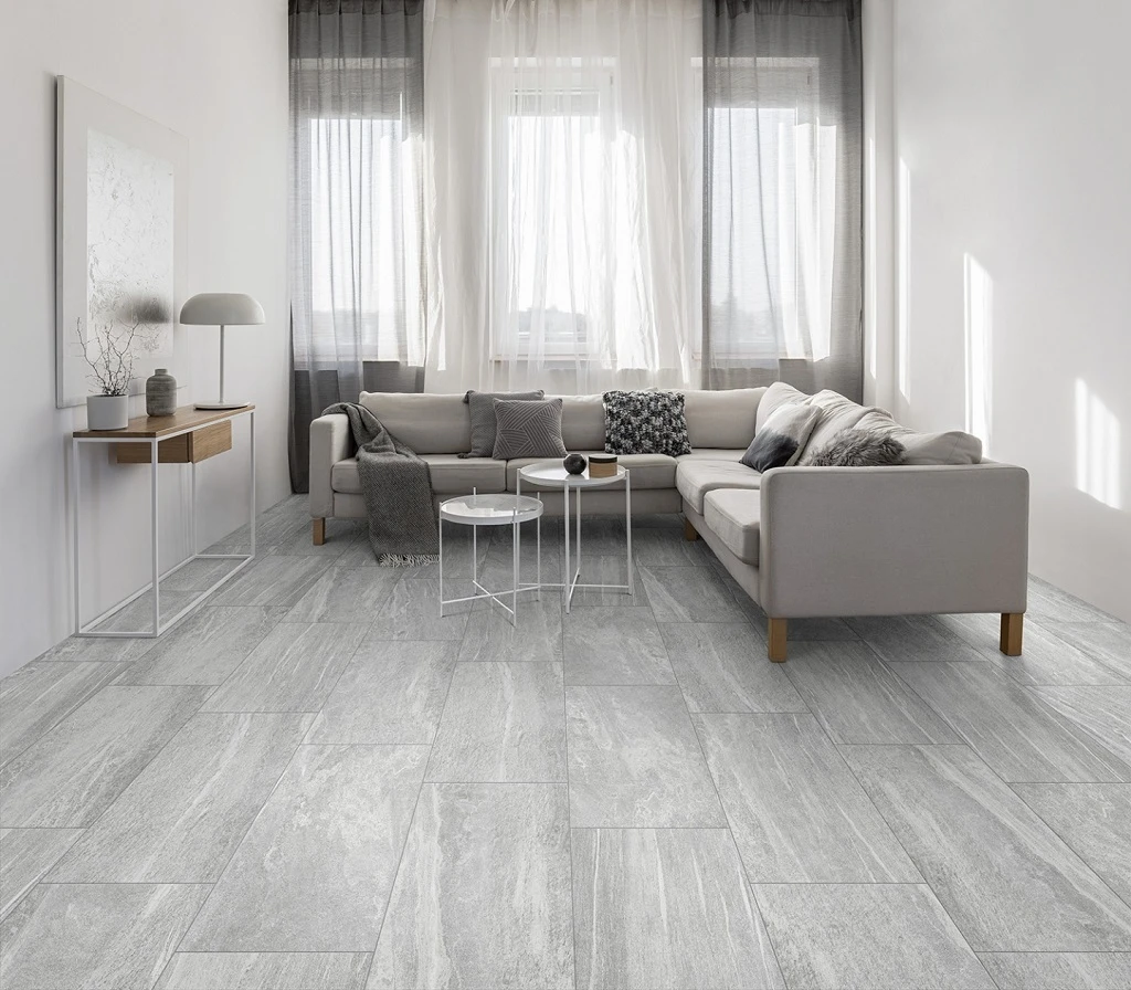 Carrelage Exterieur Anti Dérapant VULA GRIGIO 2 CM - R11 - 60X60 - 0,72m² – Image 2