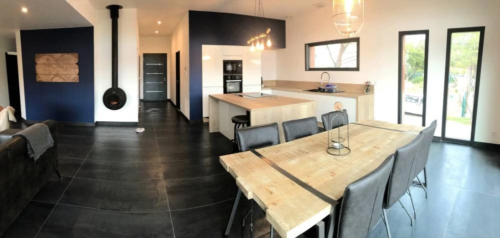 Carrelage Grand Format Style Métallisé Rectifié IONIC STEEL 60x120 Cm - 1.44 M² – Image 4