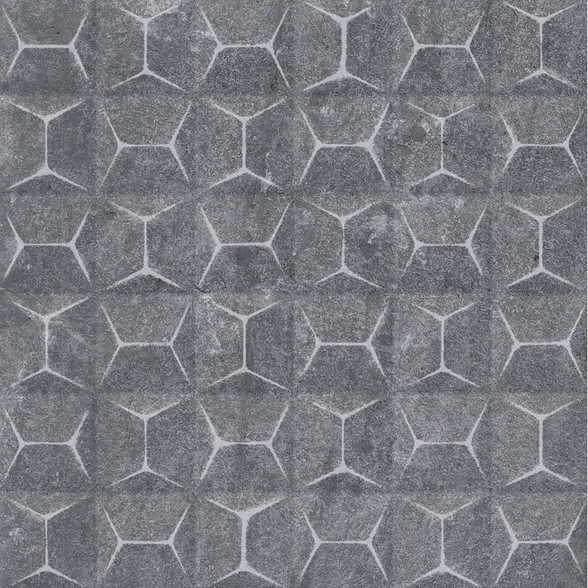 Carrelage Grès Cérame Aux Décors Multiples Aspect Pierre LAIA LENAR GRIS 29,3x29,3 - 0,94 M²