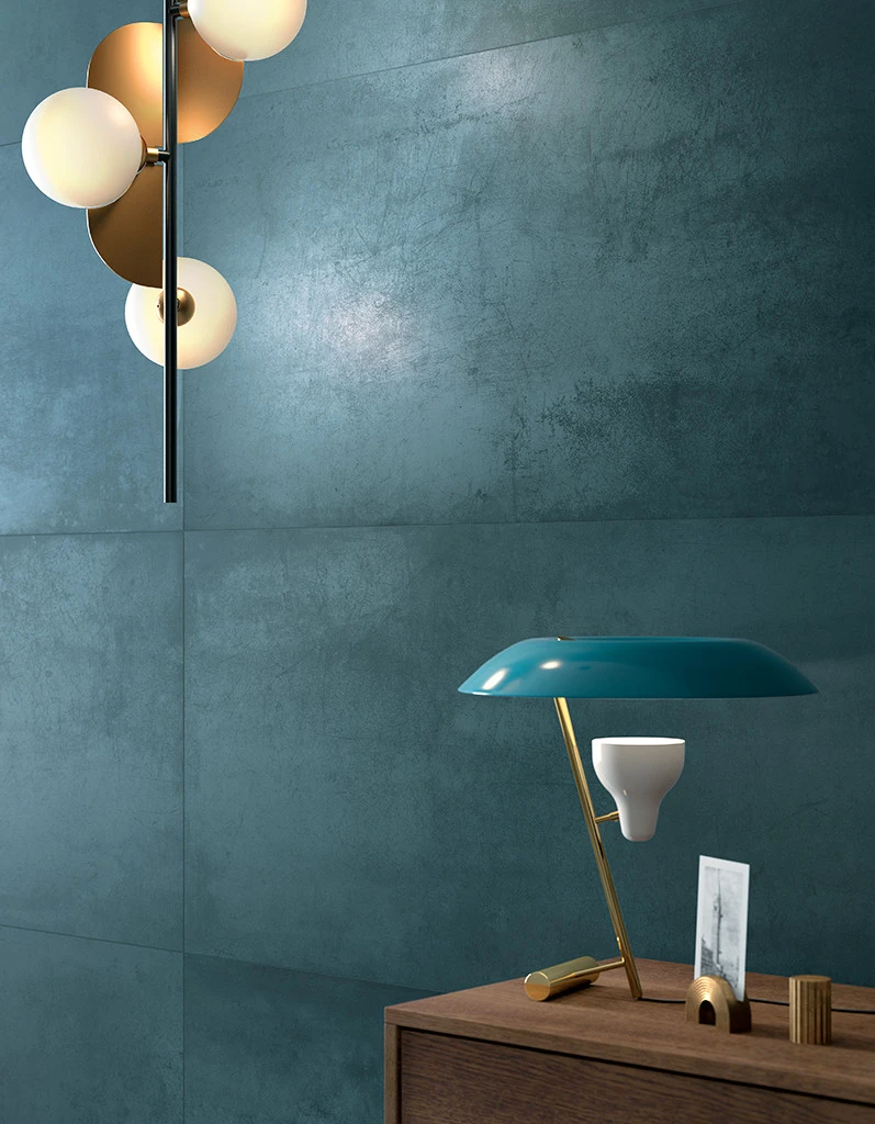 Mirage Carrelage Grès Cérame Effet Métal LIMA INDIGO - 60X60 - 1,08 M² – Image 3