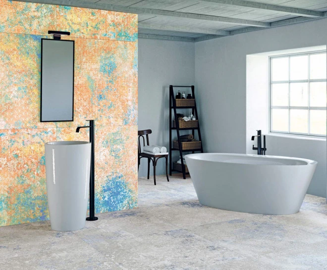 Carrelage Grès Cérame ENNA GREY NATURAL R10 60x60- 1,42 M² – Image 3