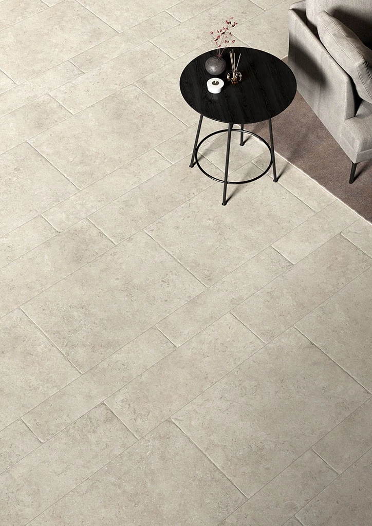 Carrelage Grès Cérame Rectifié Effet Pierre De Jérusalem GOLDCOAST GREY 20,13X90,6 - 1,10 M² – Image 2