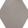Carrelage Hexagonal 17.5x20 Tomette Design HEXATILE GRIS UNI 20340 0.71m²