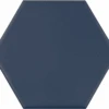 Carrelage Hexagonal Bleu Roi KROMATIKA NAVAL BLUE R10 - 11.6x10.1 Cm - 26469 - 0.43 M²