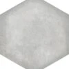 Carrelage Hexagonal Décoré HIMA ESSY STEEL 21X25 - 0.80 M²
