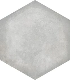 Carrelage Hexagonal Décoré HIMA ESSY STEEL 21X25 - 0.80 M²
