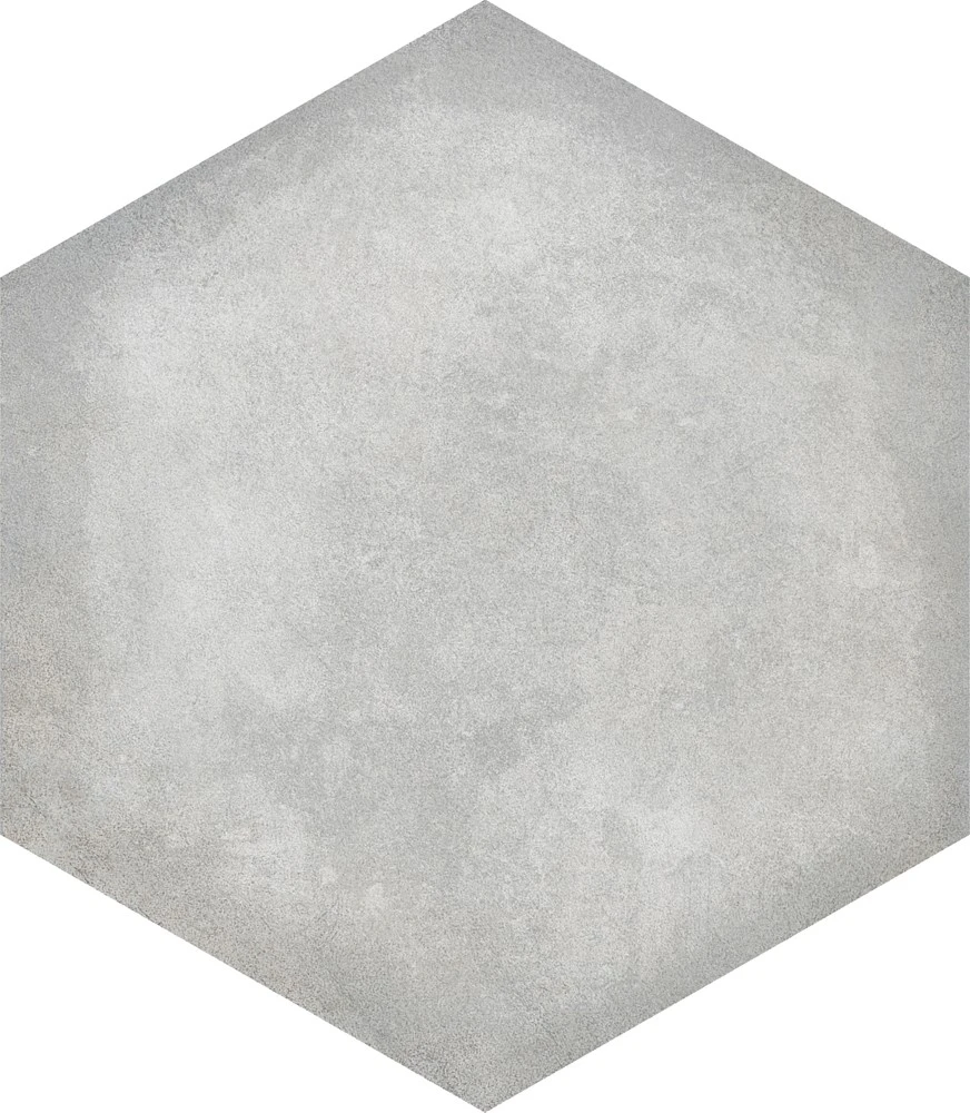 Carrelage Hexagonal Décoré HIMA ESSY STEEL 21X25 - 0.80 M²