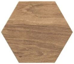 Carrelage Hexagonal Effet Bois ARAFU HEXA BEIGE 25.8X29 - 1 M²