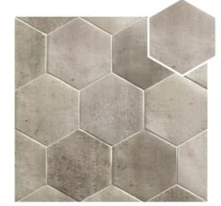 Carrelage Hexagonal Effet Pierre CIERI FUMO 18x20,5 - 1 M²