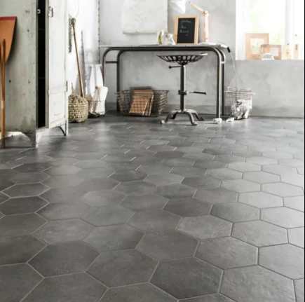 Carrelage Hexagonal HOUDAN CARBON 17,5x20 - 0,71 M² – Image 3