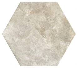 Carrelage Hexagonal Imitation Pierre ABLIS TAUPE - 56X48,5 - 1,2 M²