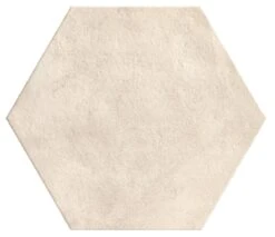 Carrelage Hexagonal Imitation Pierre ABOS WHITE - 56X48,5 - 1,2 M²