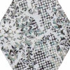 Carrelage Hexagone IGNEY WHITE NAT HEXAGON 25x30- 0,94 M²