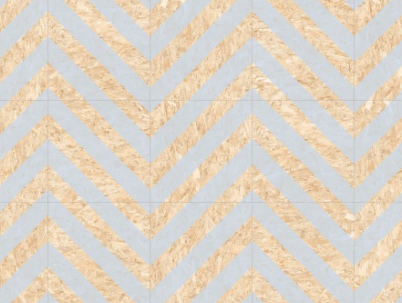 Carrelage Imitation Bois Aggloméré NENETS Azul 59.3X59.3 Cm - 1.06 M² – Image 4