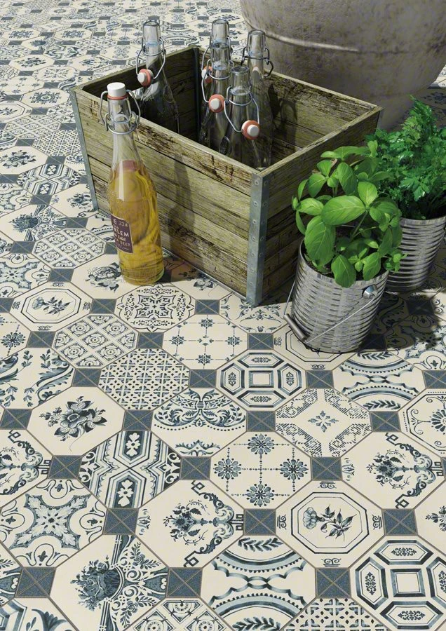 Carrelage Imitation Cabochons Décoré 31x31 Cm RETIRO - 1m² – Image 3