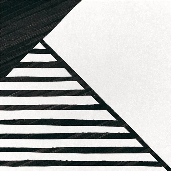 Carrelage Imitation Ciment 20x20 Cm CAPRICE DECO ORIGAMI B&W 22127- 1m²