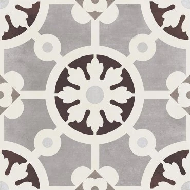 Carrelage Imitation Ciment 20x20 Cm Paris BERCY MARRONE - 1.16 M²