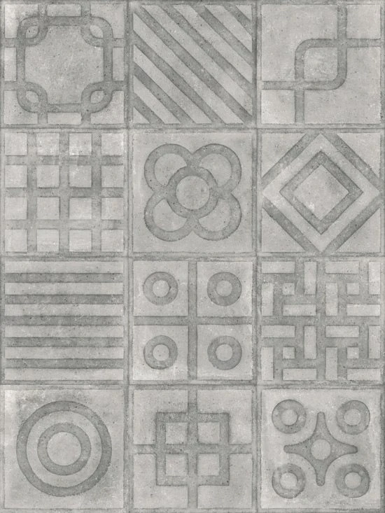 Carrelage Imitation Ciment 20x20 Cm Paulista Cemento Anti-dérapant R13 - 1m²