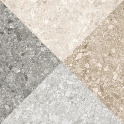 Carrelage Imitation Ciment 60x60 Cm ORIYAS Natural Anti-dérapant R09 - 1.08m²