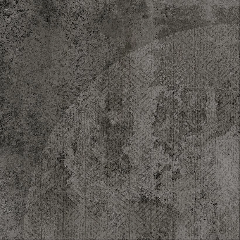 Carrelage Imitation Ciment Décor Noir 20x20cm URBAN ARCO DARK 23588 R9 - 1m²